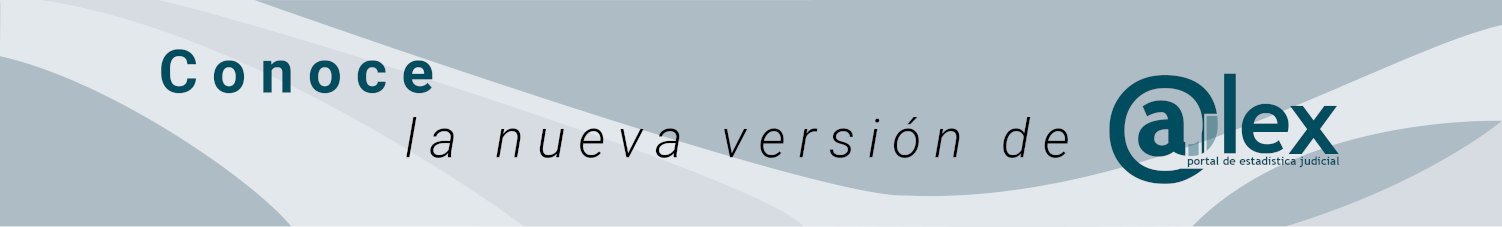 Conoce la nueva versin 2.0 de @lex Portal de Estadstica Judicial